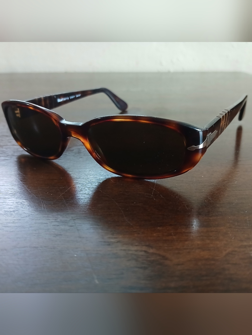 Persol 2607-S 24/47 Oval Havana Brown Polarized Sunglasses Frame 51-17-135